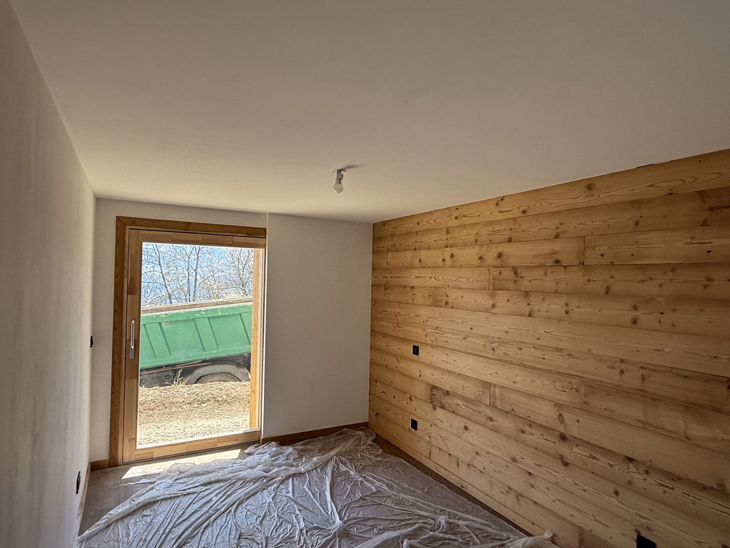 Mixt lambris / placo